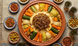 Authentic Moroccan Couscous with Seven Vegetables 3 Authentic Moroccan Couscous with Seven Vegetables