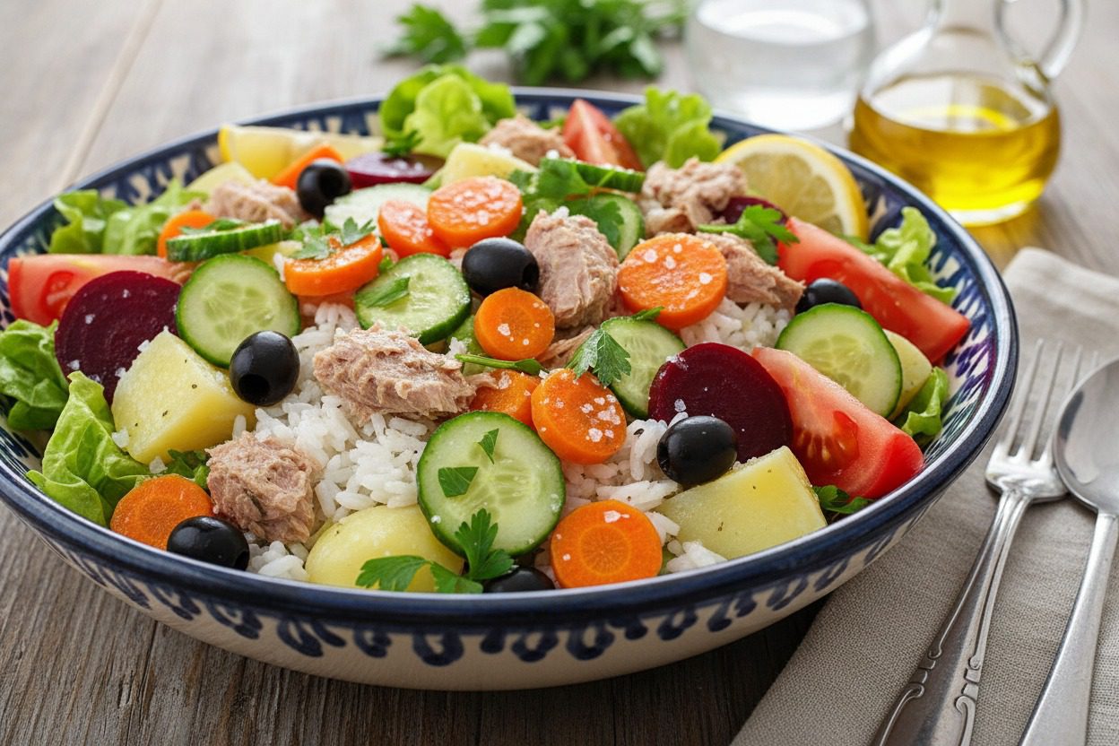 The Ultimate Moroccan Garden Salad