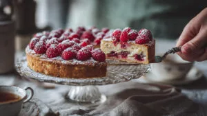 45-Min Cake Factory Raspberry & Fromage Blanc Tart 8 45-Min Cake Factory Raspberry & Fromage Blanc Tart