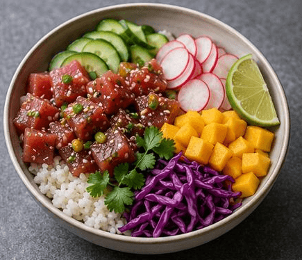 Fresh Tuna Poke Bowl Recipe | Healthy & Easy Summer Bowl 1 Fresh Tuna Poke Bowl Recipe | Healthy & Easy Summer Bowl